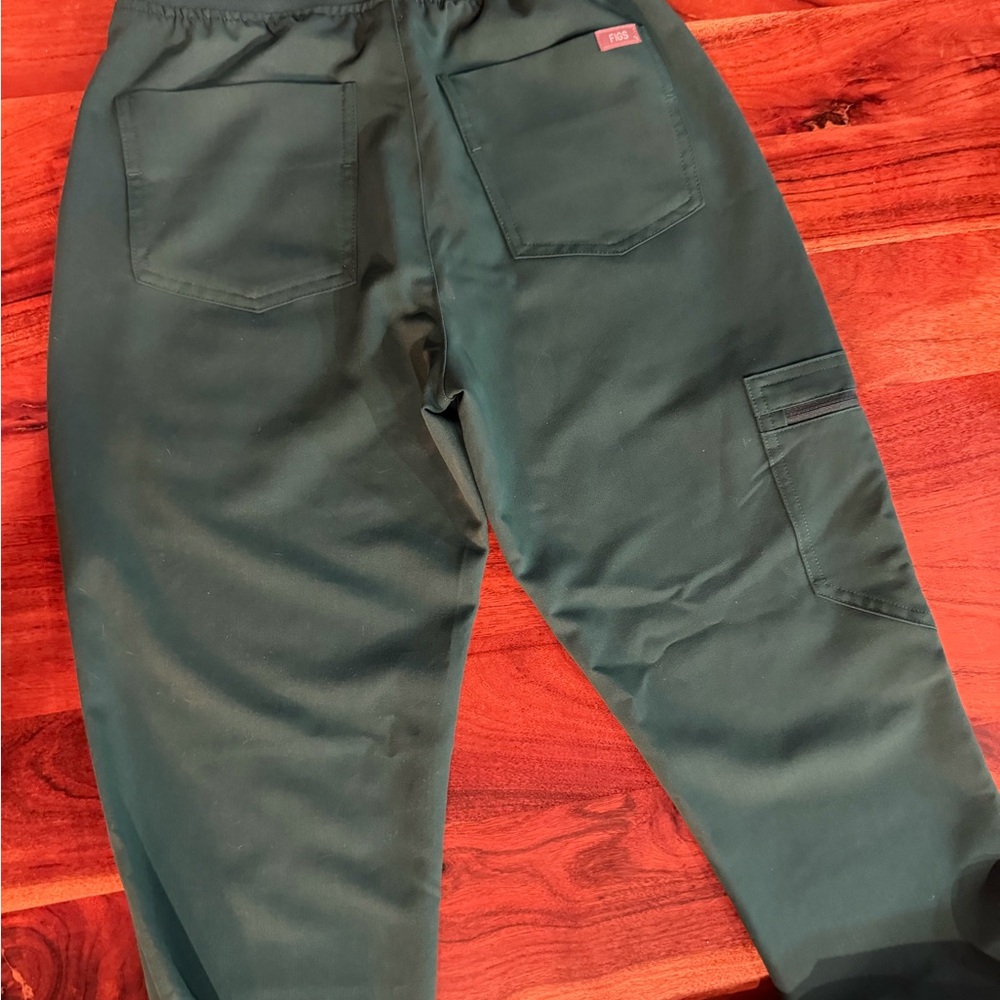 Figs Hunter Green Jogger Scrubs XXS/P - Picture 6 of 7